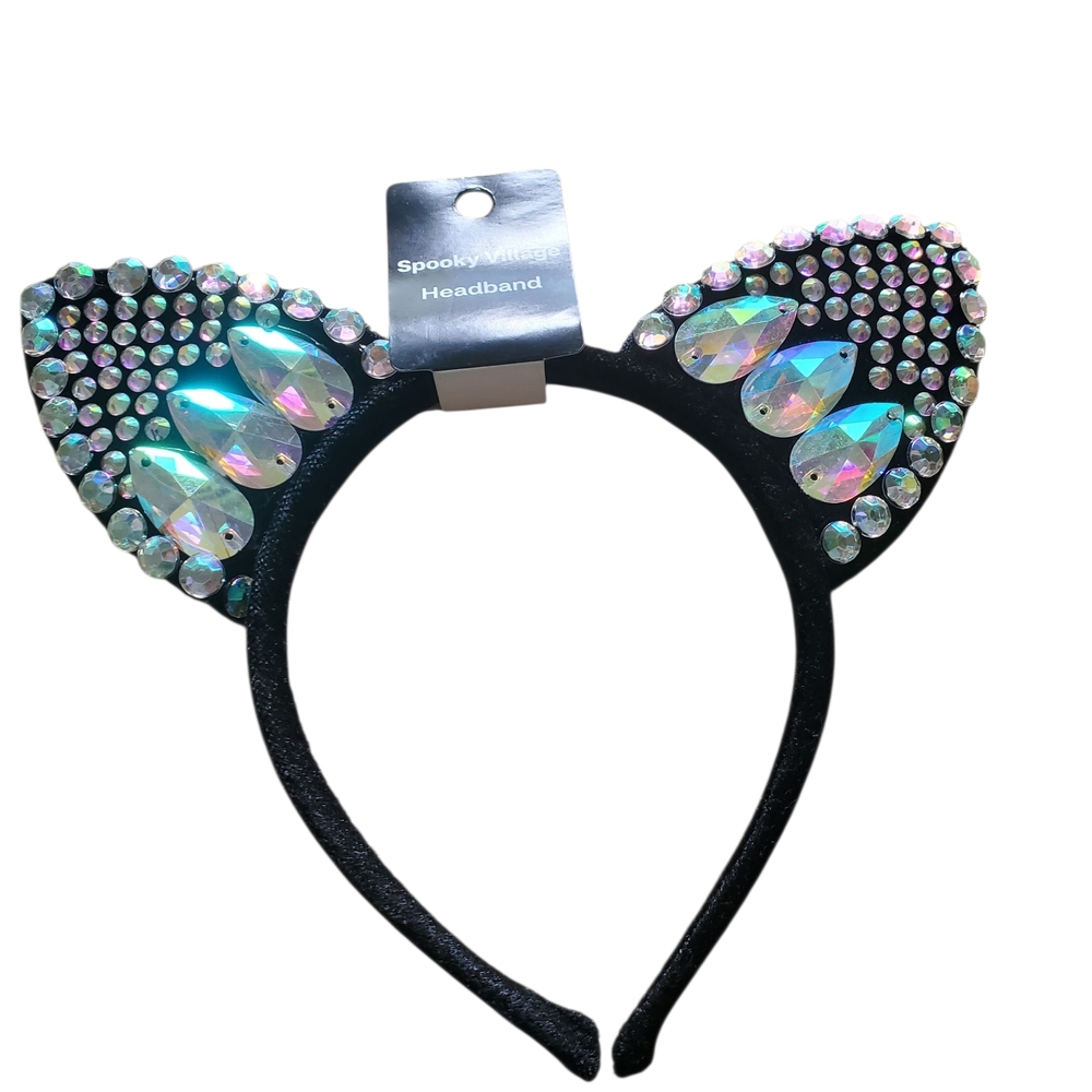 Halloween Rhinestone Costume Ears